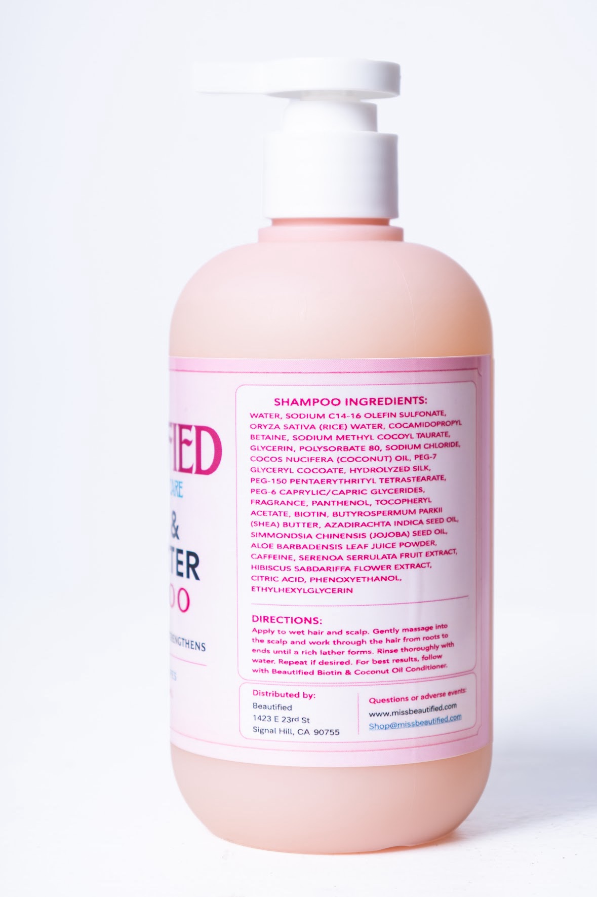 Shampoo (Biotin & Rice Water) - Image 5
